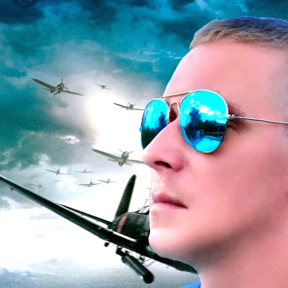 Aviators Sunglasses Unisex Gold